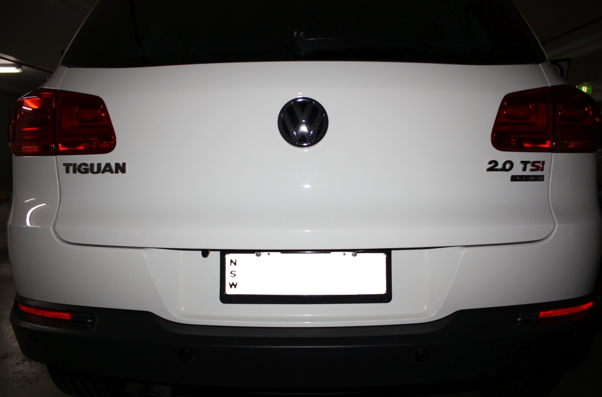 Tiguan 2012 Integrated Reverse Camera Creative Installations