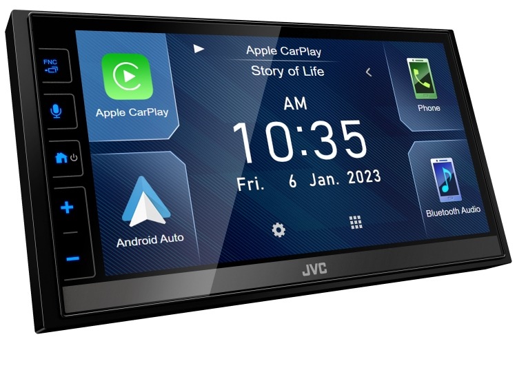 JVC KWM785BW Head Unit Creative Installations