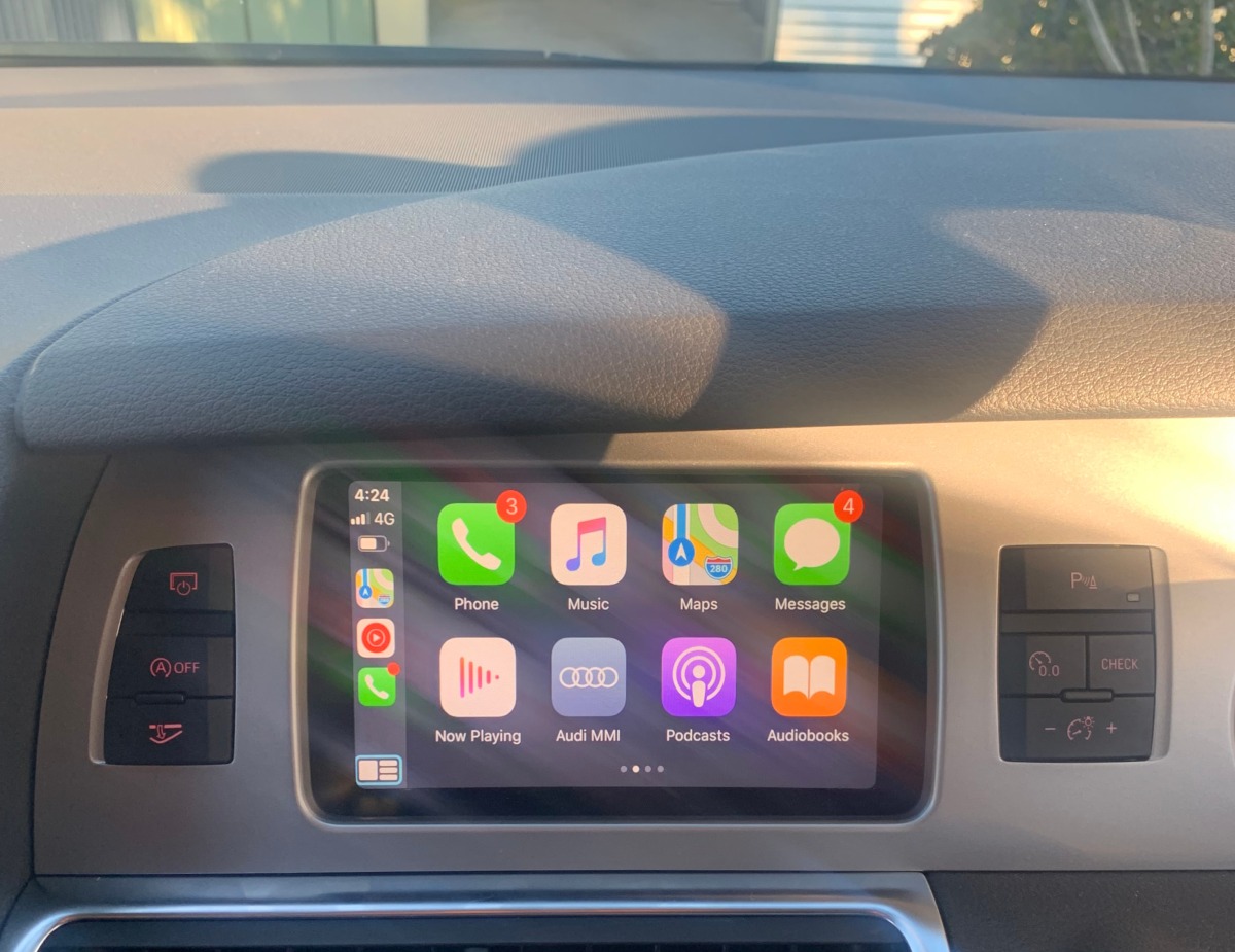 Q7 2011 Apple CarPlay Upgrade Creative Installations