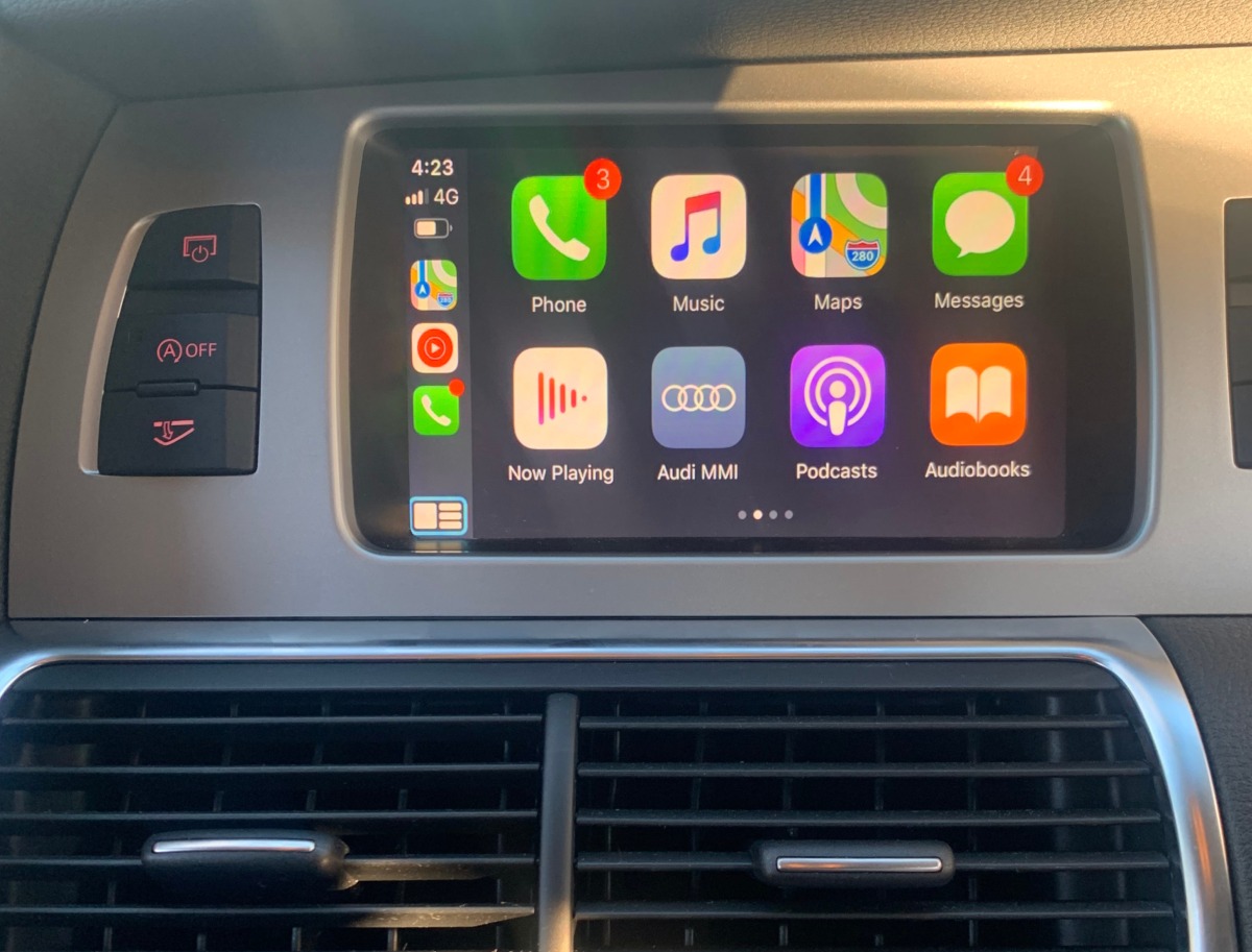 Q7 2011 Apple CarPlay Upgrade Creative Installations