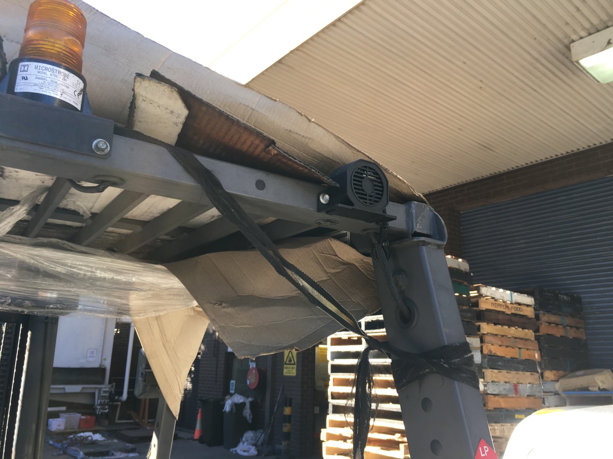 Crown CG20E Forklift Reverse Squawker Creative Installations