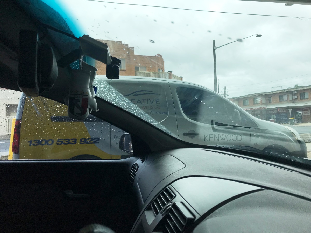 Falcon BA Wagon 2003 eCELL Dash Cameras Creative Installations