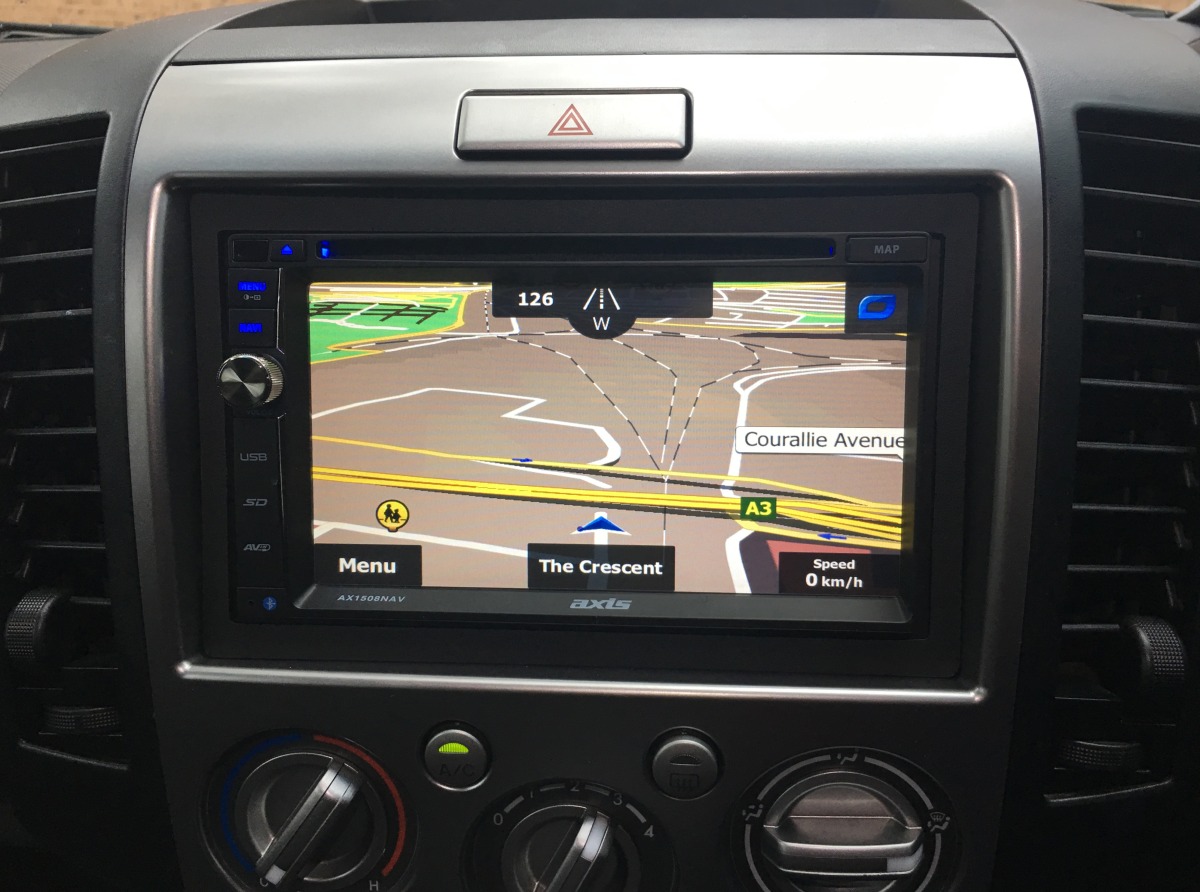 Ranger 2009 Axis 1508NAV Sat Nav Creative Installations