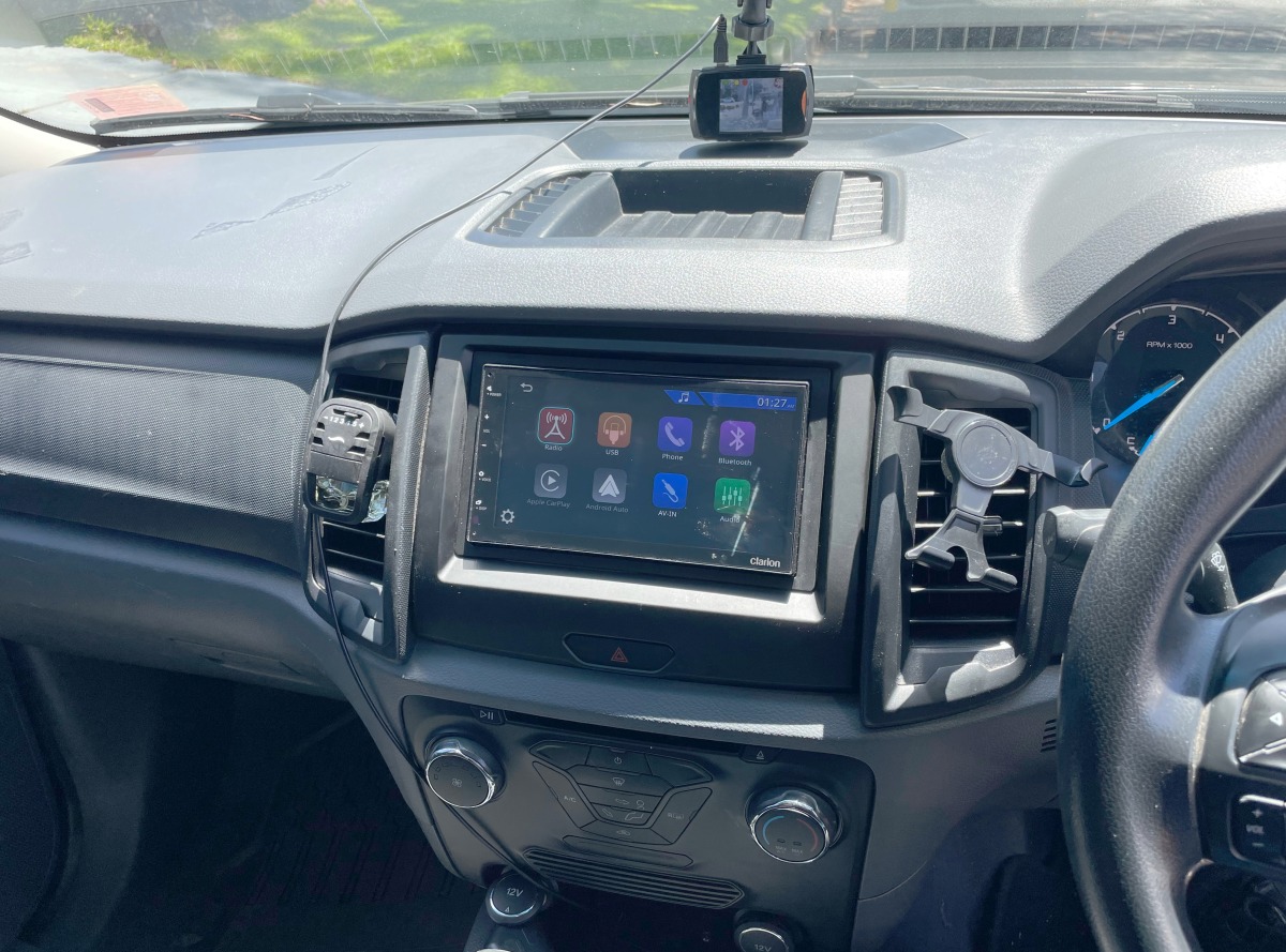 Ranger 2015 Clarion FX450 Head Unit | Creative Installations