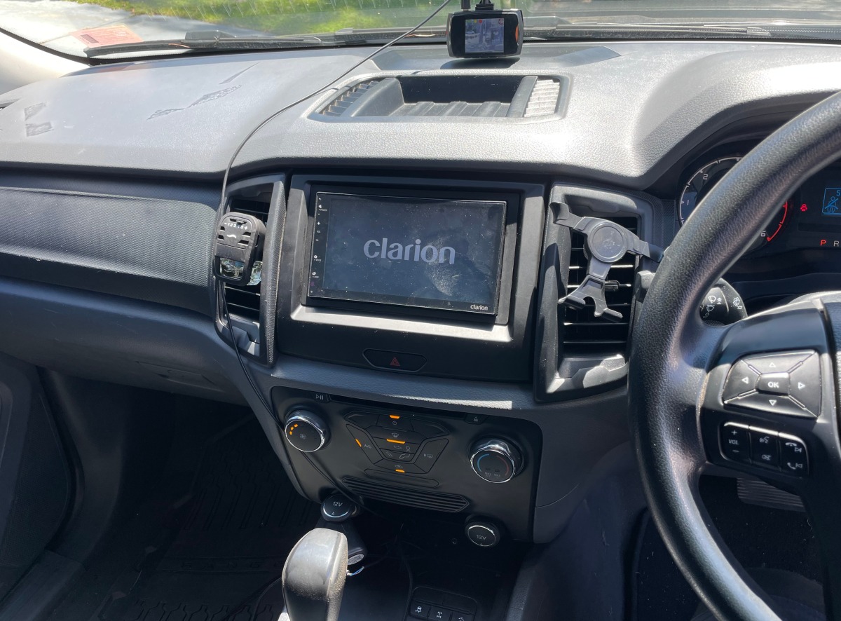 Ranger 2015 Clarion FX450 Head Unit Creative Installations