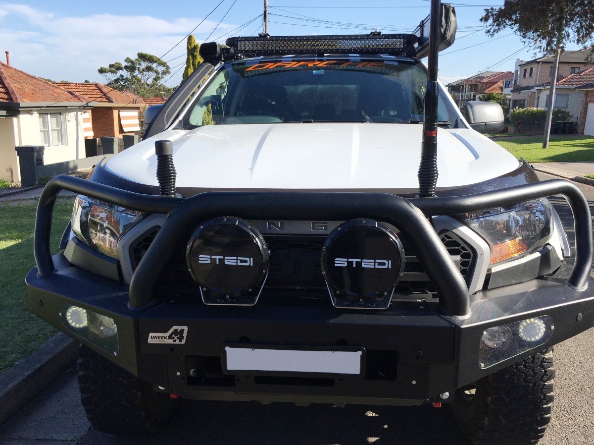 Ranger 2017 STEDI Black TYPEX 8.5" LED Driving Lights Creative