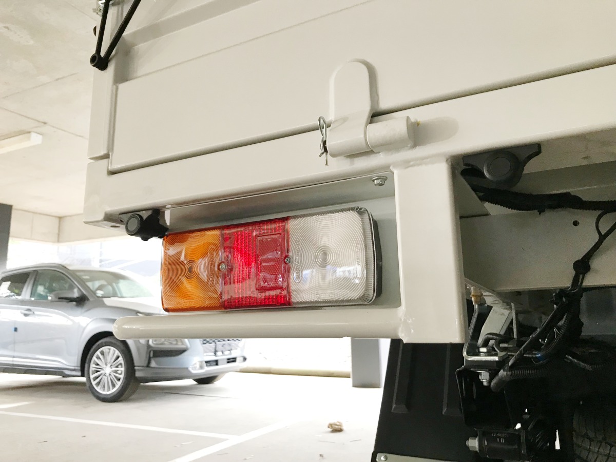 Ranger 2018 Reverse Parking Sensors on Alloy Tray Beeping Creative