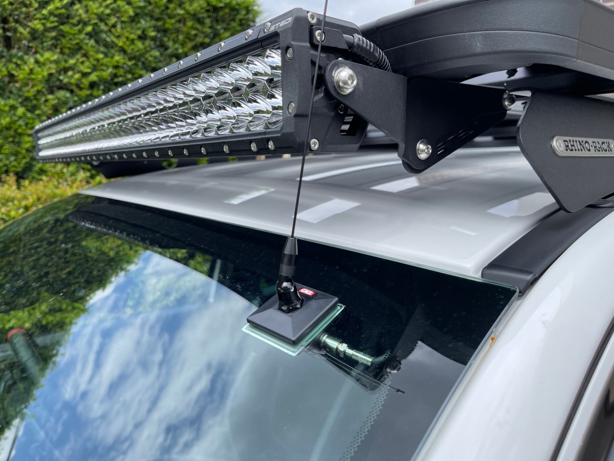 Ranger 2020 GME AE5002 UHF Antenna Creative Installations