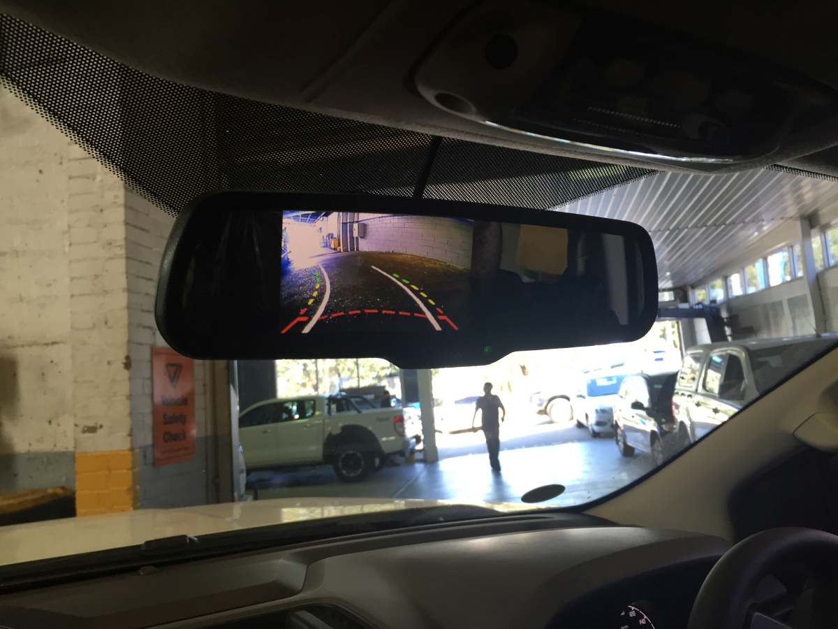Ranger 2016 Replacement Reverse Mirror Monitor w/ moving guidelines
