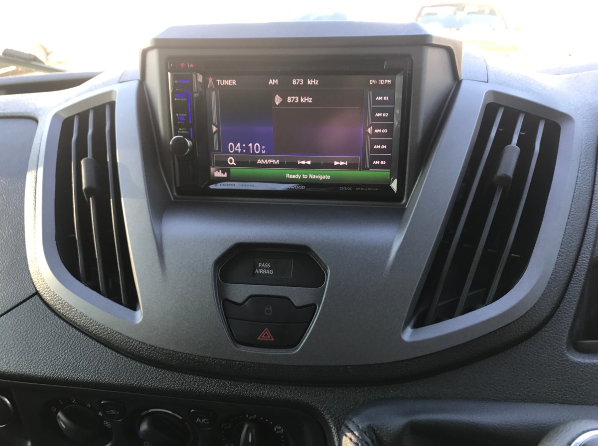 Transit Custom Van 2017 DNX4150BT GPS Navigation System Creative