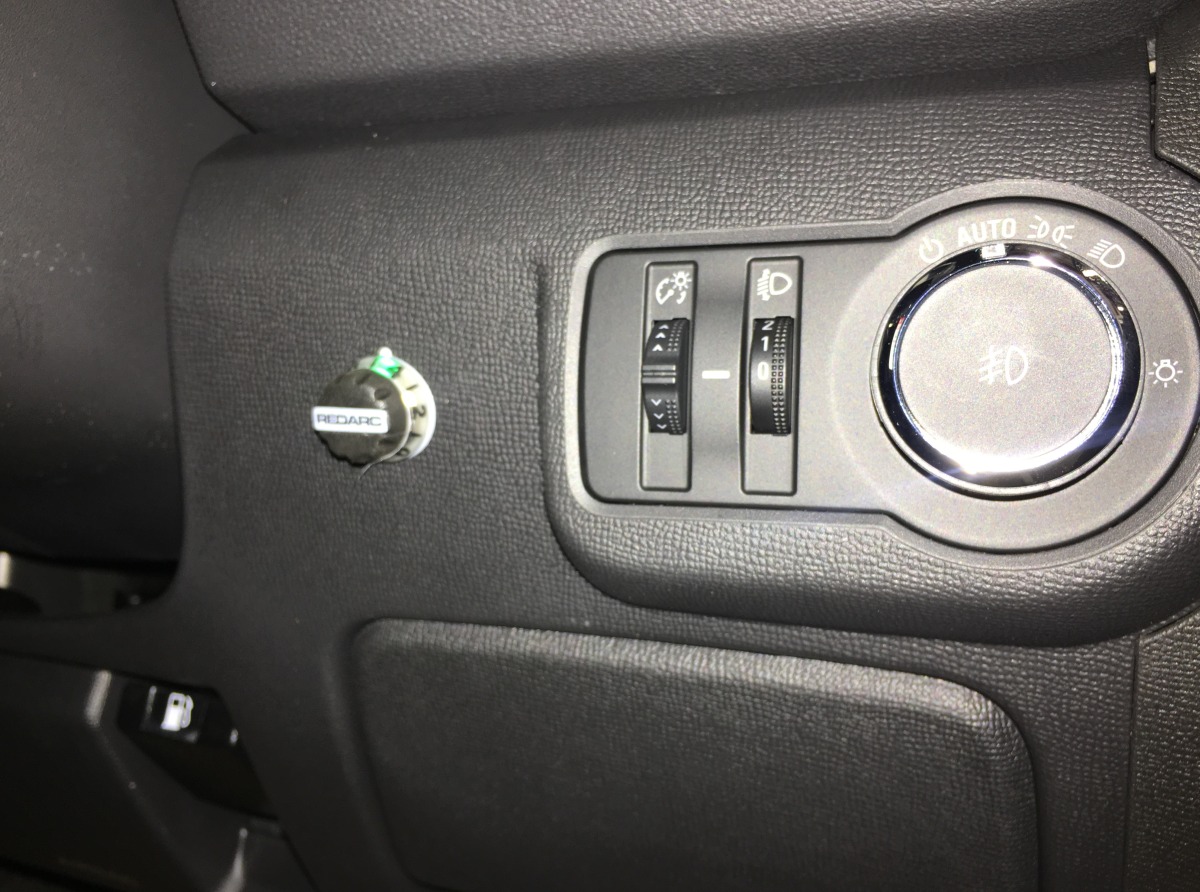 Colorado 2018 REDARC Electric Brake Controller Creative Installations