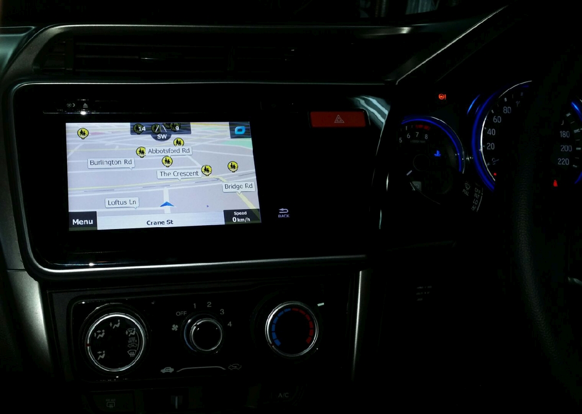 City 2015 Integrated GPS Navigation System Creative Installations