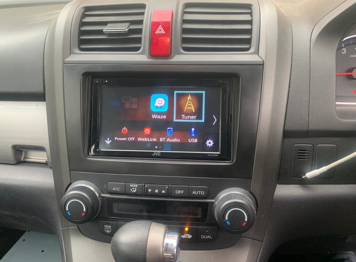 CRV 2010 JVC KWM740BT Head Unit Creative Installations
