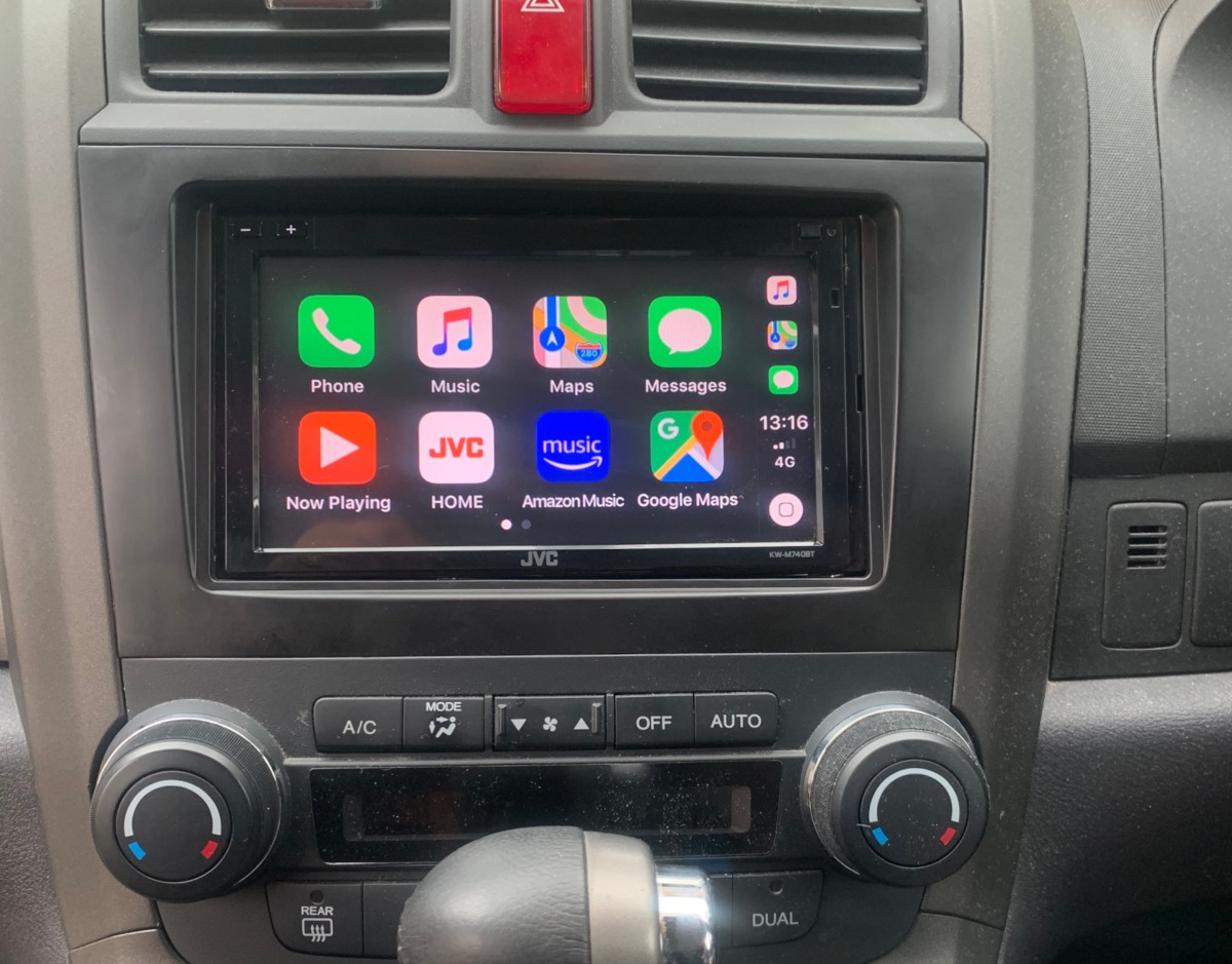 CRV 2010 JVC KWM740BT Head Unit Creative Installations