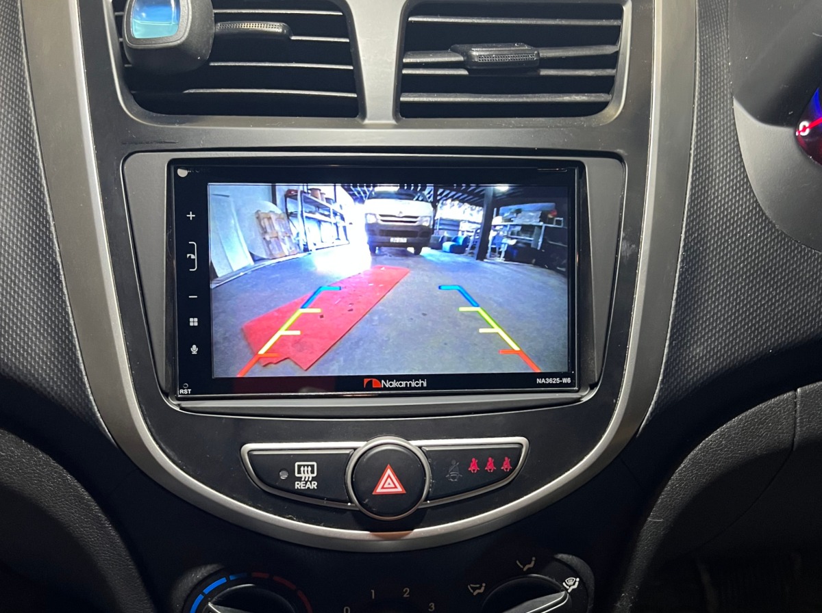 Accent 2013 Nakamichi NA3625W6 Head Unit Creative Installations