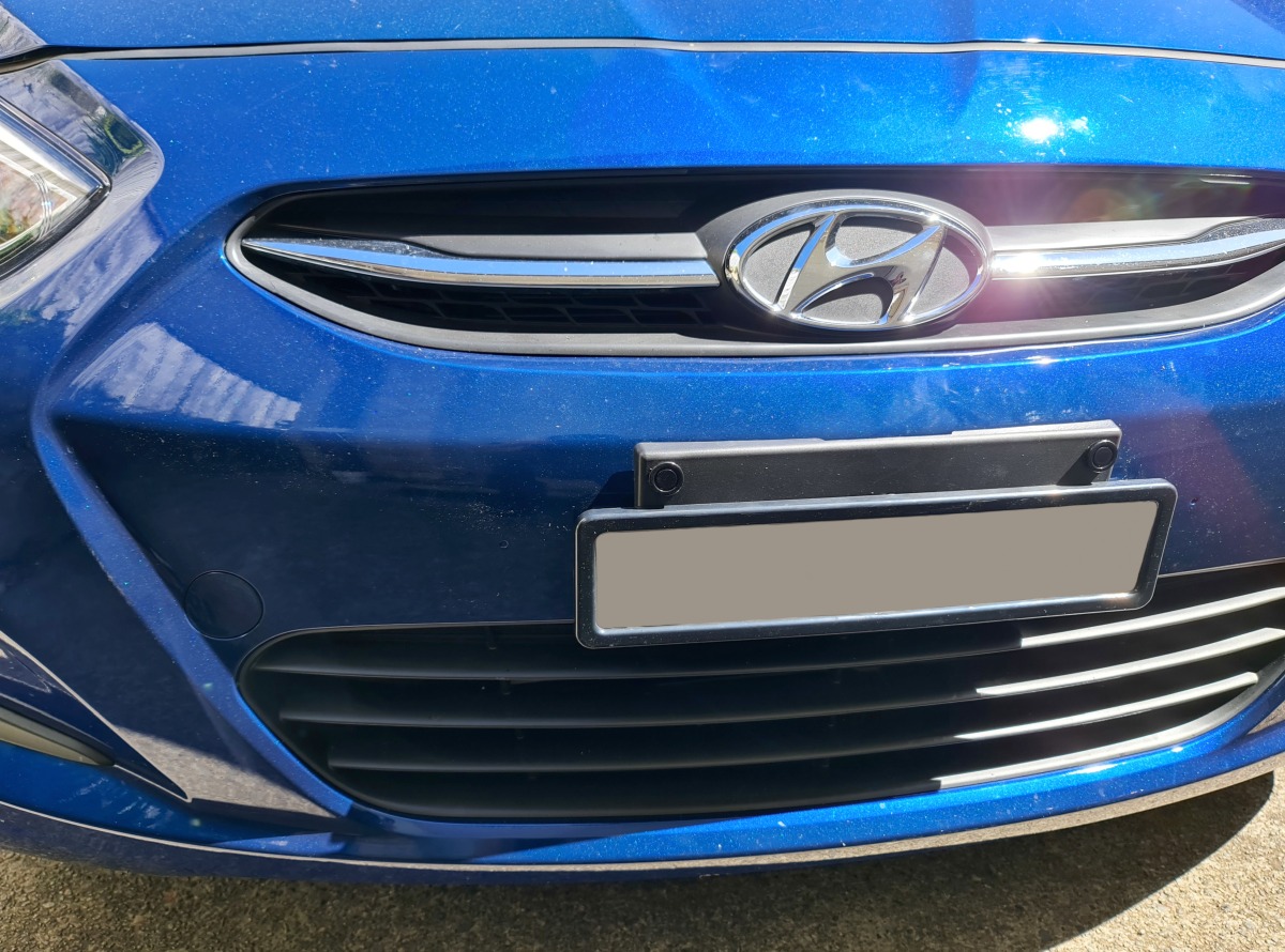 Accent 2016 Front Parking Sensors Creative Installations