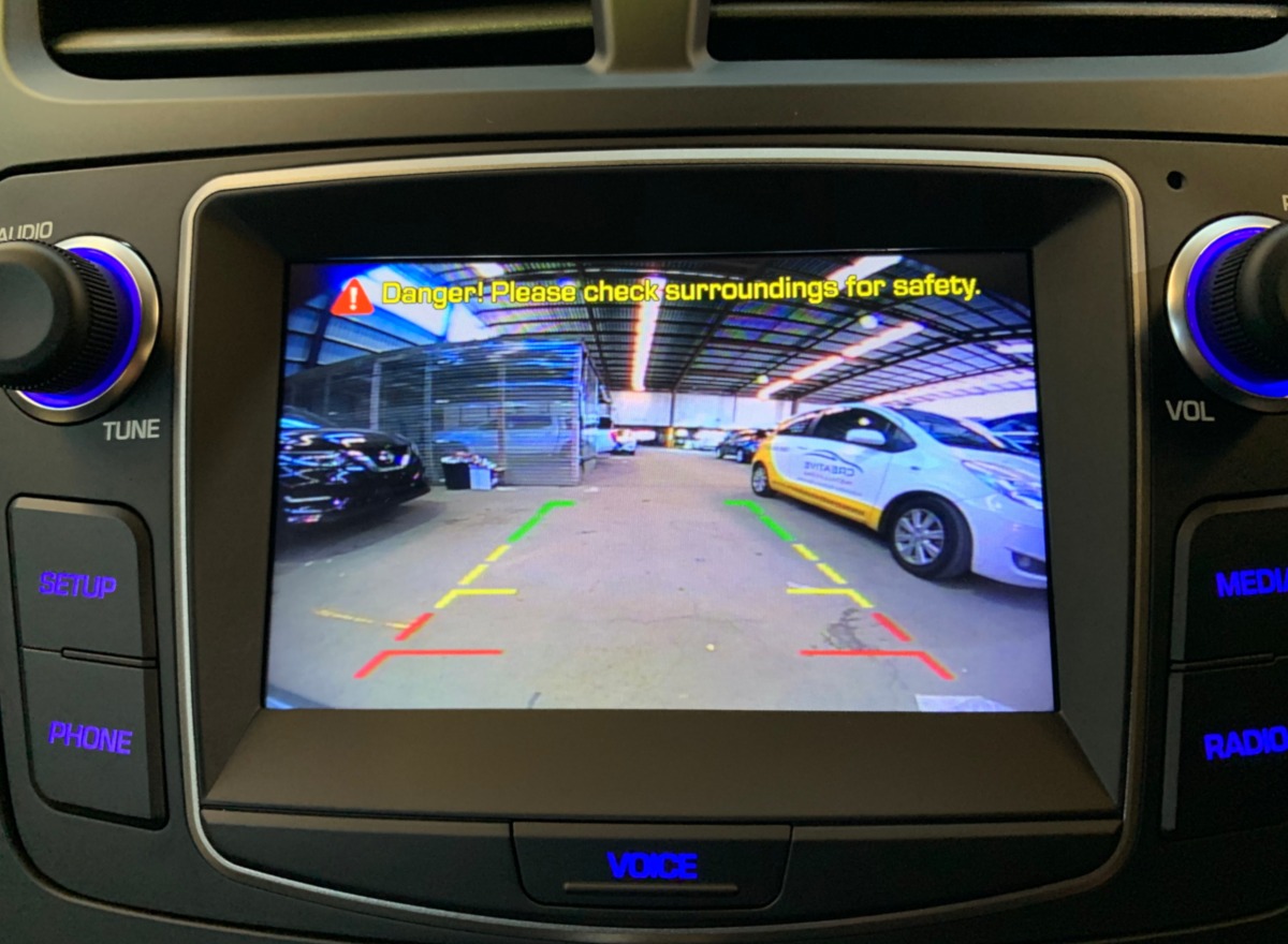 Accent 2019 Integrated Reverse Camera Creative Installations