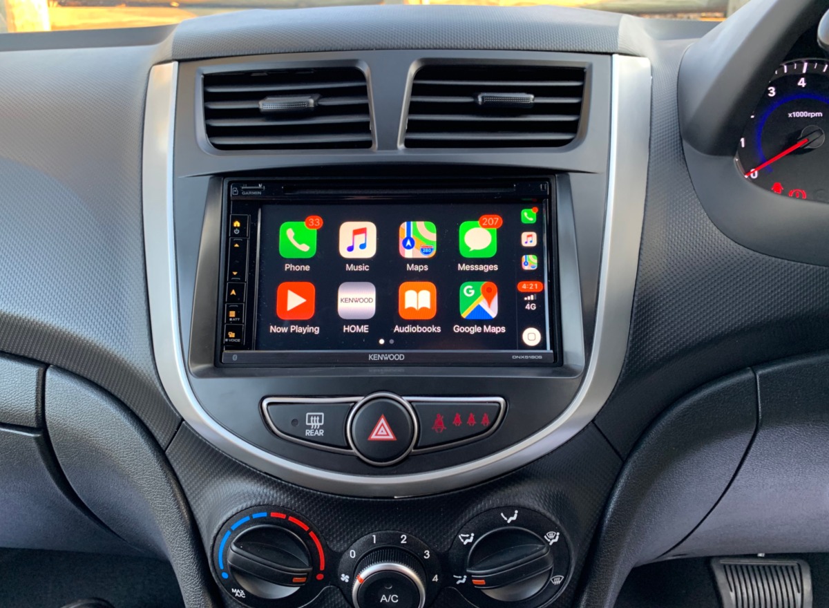 Accent 2019 Kenwood DNX5180S GPS Navigation System Creative Installations