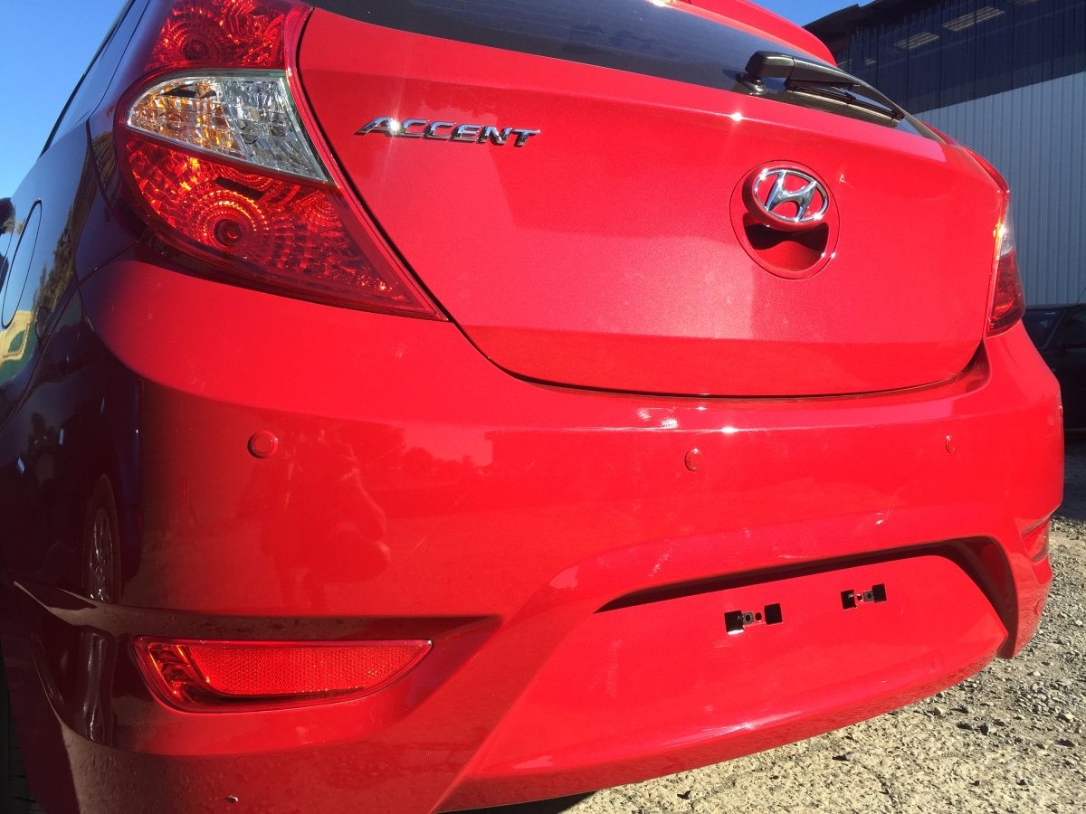 Accent Hatch 2016 Reverse Parking Sensors Beeping Creative