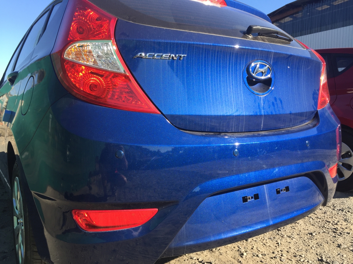 Accent Hatch 2016 Reverse Parking Sensors Beeping Creative