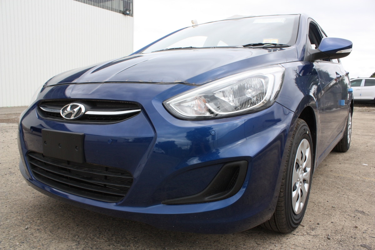 Accent 2016 Front Parking Sensors Creative Installations