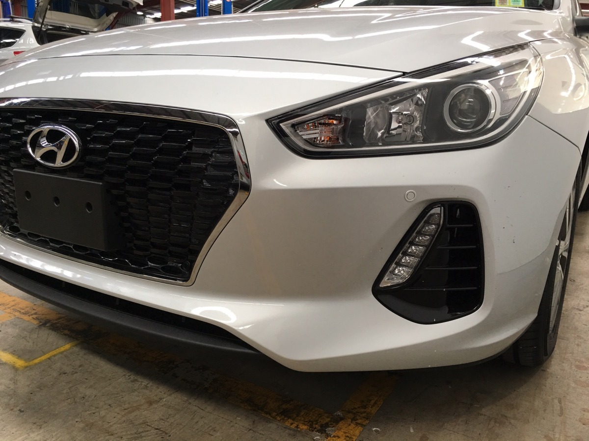i30 2018 Front Parking Sensors Creative Installations