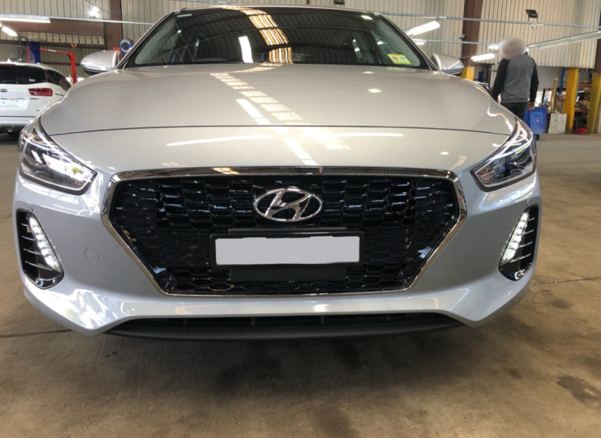 i30 2019 Front Parking Sensors Creative Installations