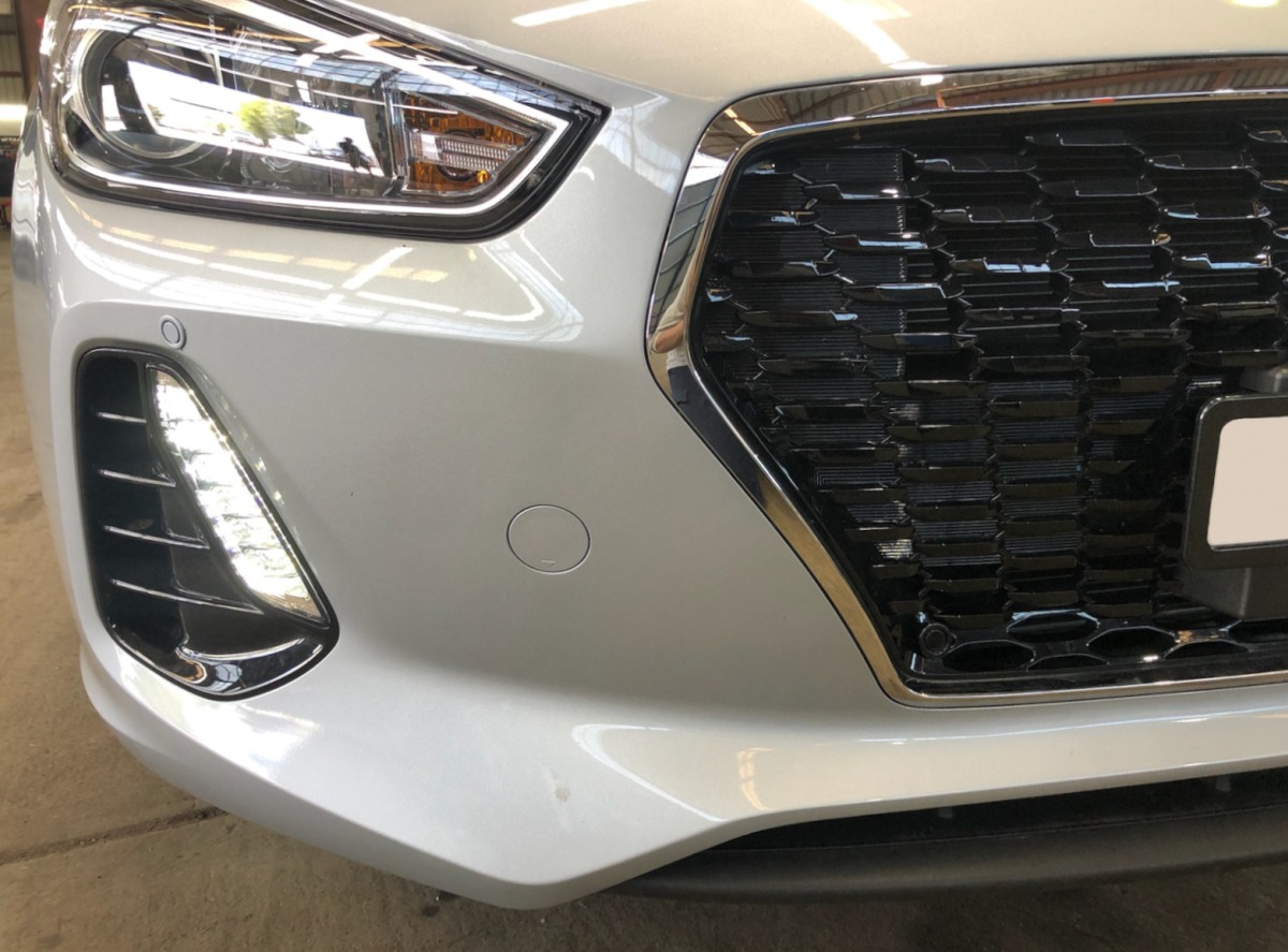 i30 2019 Front Parking Sensors Creative Installations