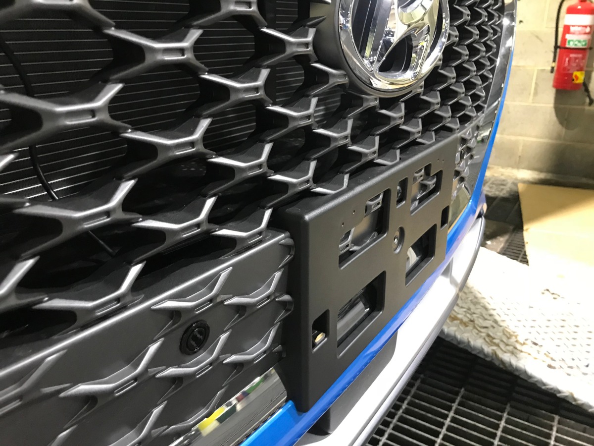 Kona 2018 Front Parking Sensors Creative Installations