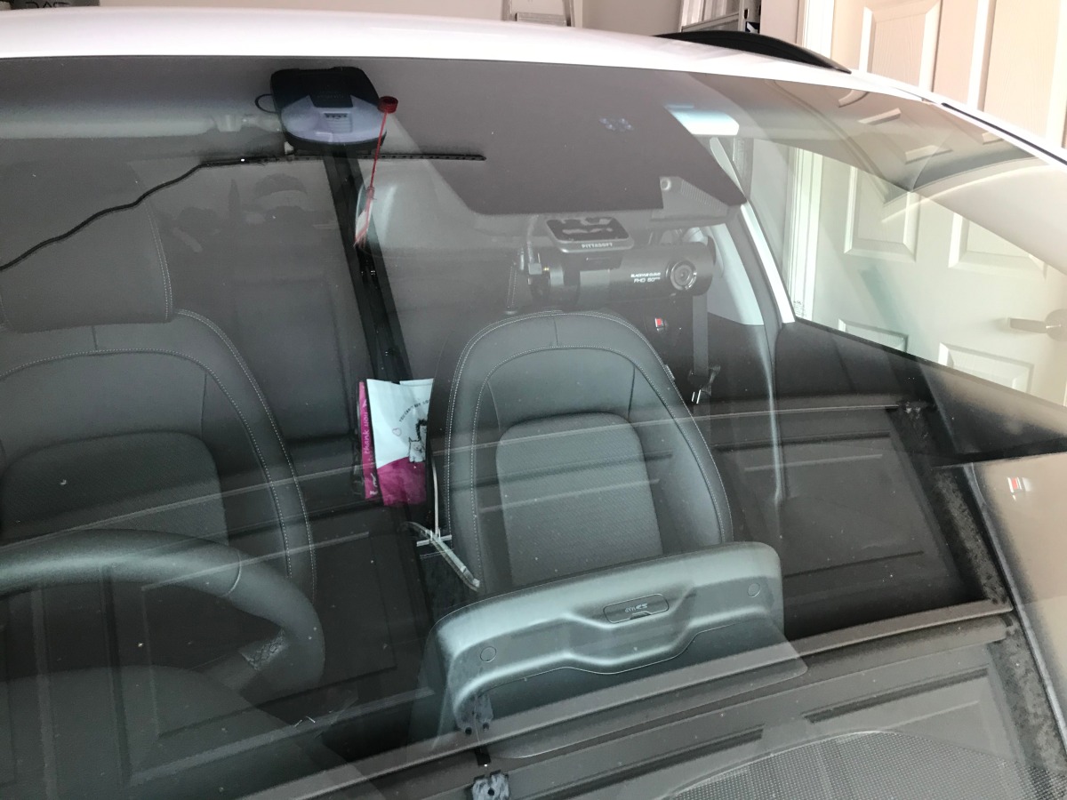 Kona 2020 BlackVue DR750S2CH Dash Cameras Creative Installations