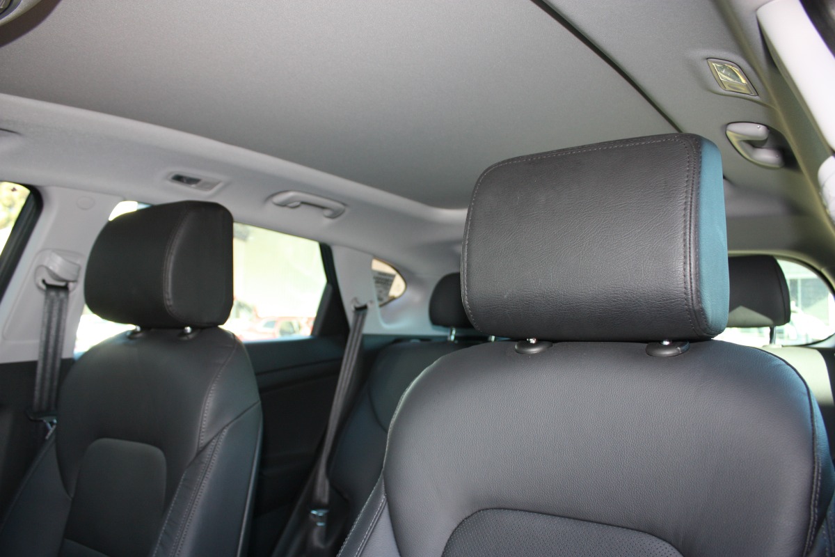 Tucson 2016 9" Headrest DVD players Creative Installations