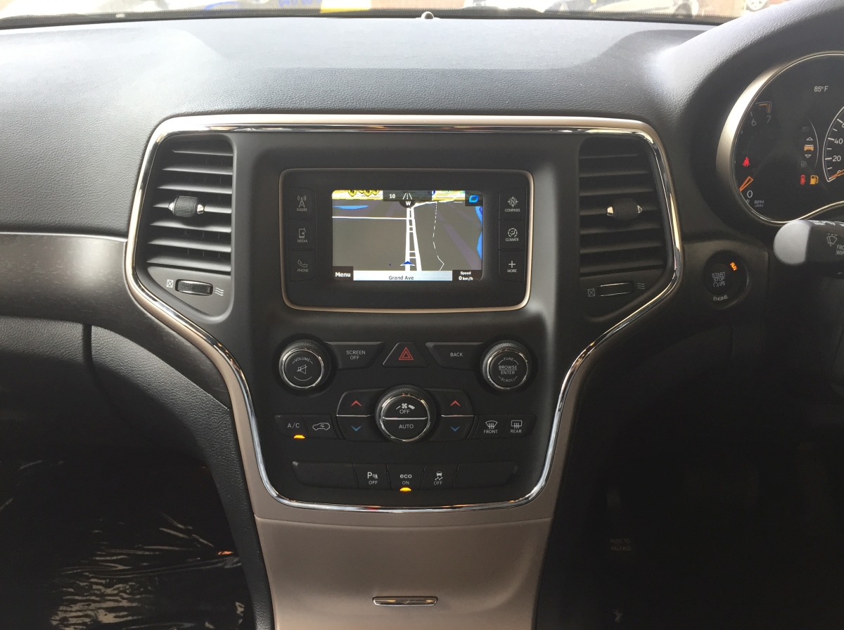 Grand Cherokee 2015 Integrated GPS Navigation System | Creative ...