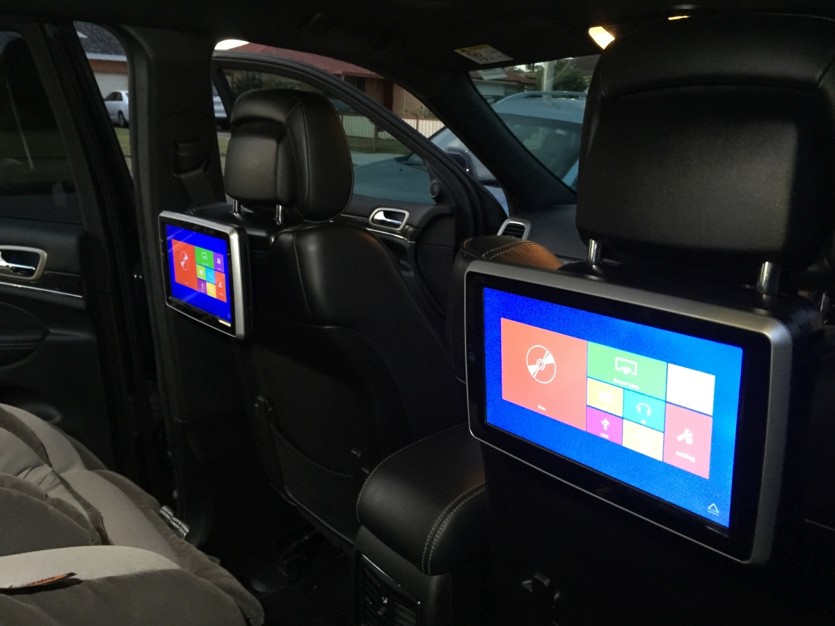 Grand Cherokee 2016 10.1" Active Headrest DVD Players ...