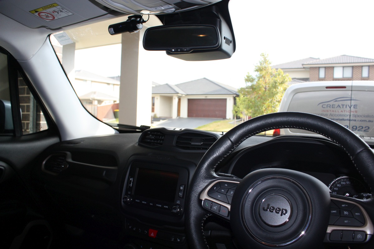 Renegade 2016 BlackVue DR650S2CH Dash Cameras Creative Installations