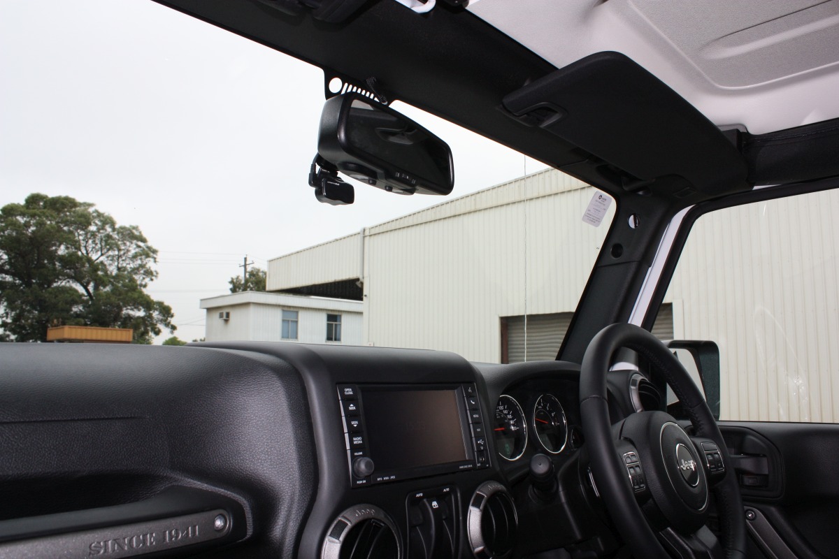 Wrangler 2016 eCELL Dash Cameras Creative Installations