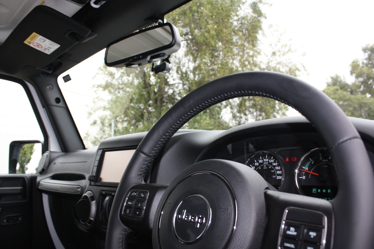 Wrangler 2016 eCELL Dash Cameras Creative Installations