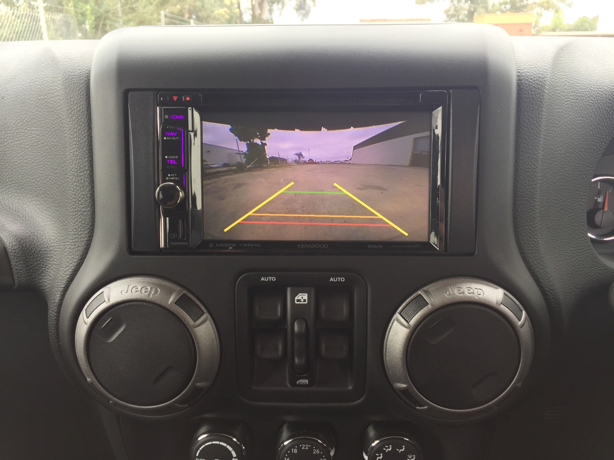 Wrangler 2016 Kenwood DNX4150BT Sat Nav Creative Installations