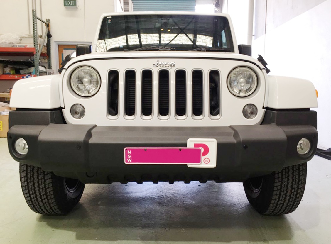 Wrangler 2017 Front Parking Sensors Creative Installations