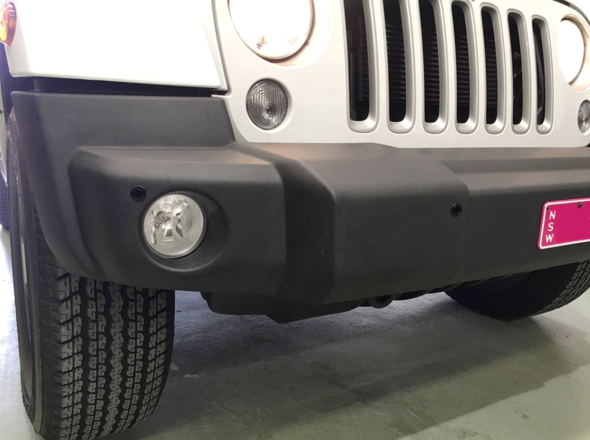 Wrangler 2017 Front Parking Sensors Creative Installations