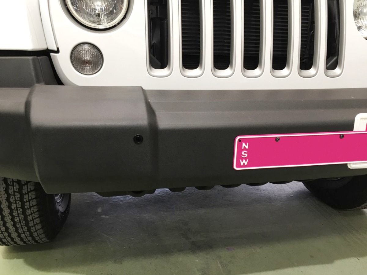 Wrangler 2017 Front Parking Sensors Creative Installations