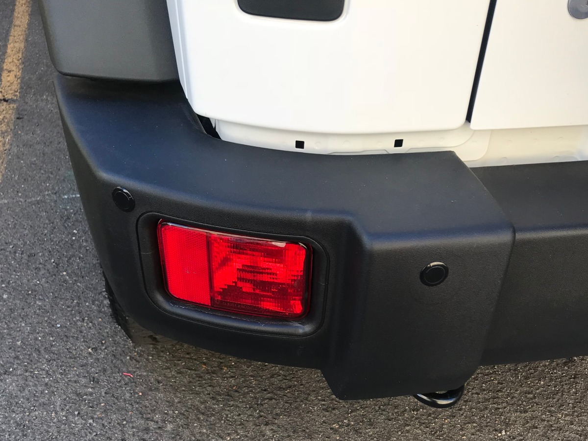 Wrangler 2018 Reverse Parking Sensors Beeping Creative Installations
