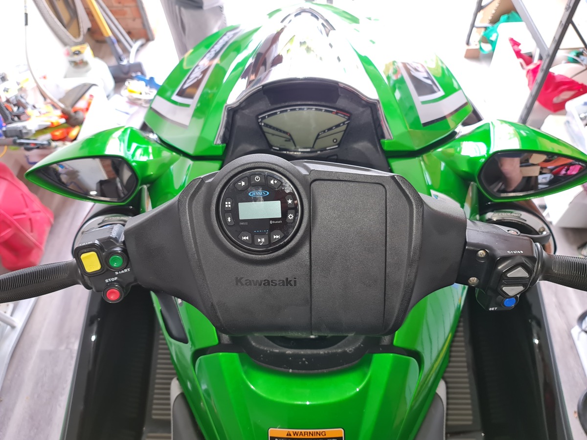 Kawasaki ULTRA 310LX Jenson JMS32 Marine Stereo Creative Installations