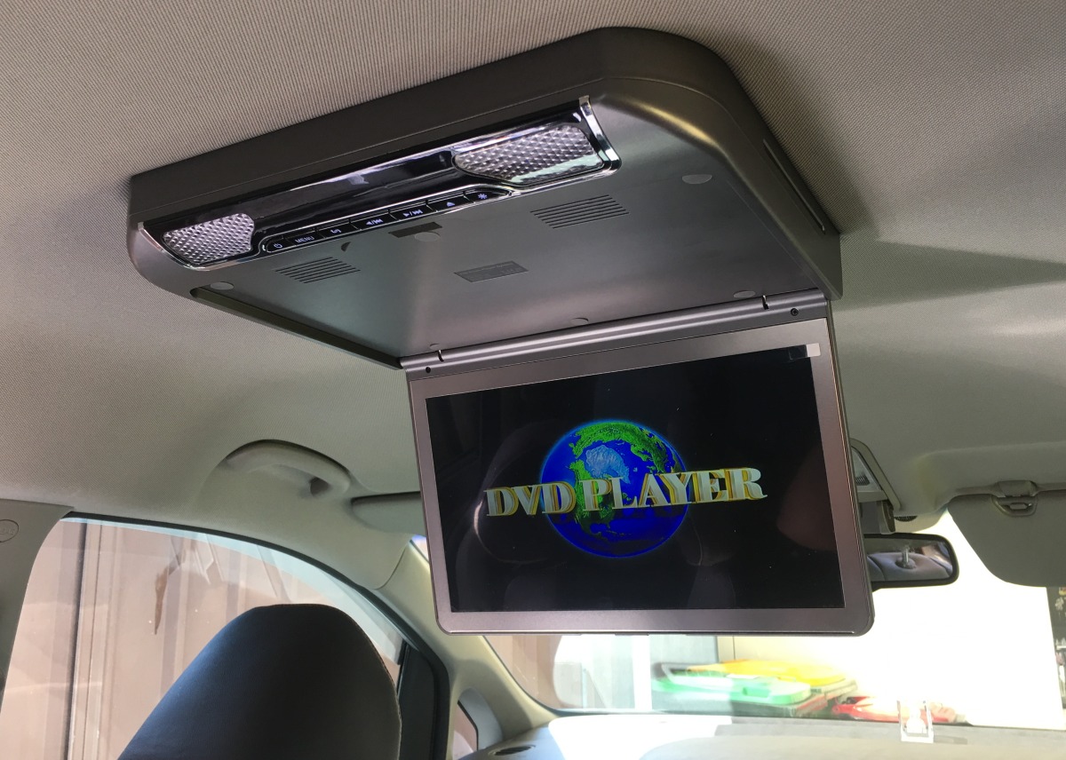 Carnival 2017 13.3" Roof DVD Player Creative Installations