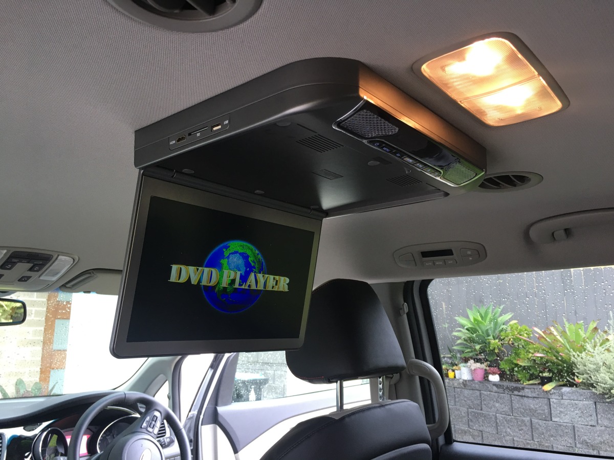 Carnival 2018 13.3" Roof DVD player Creative Installations
