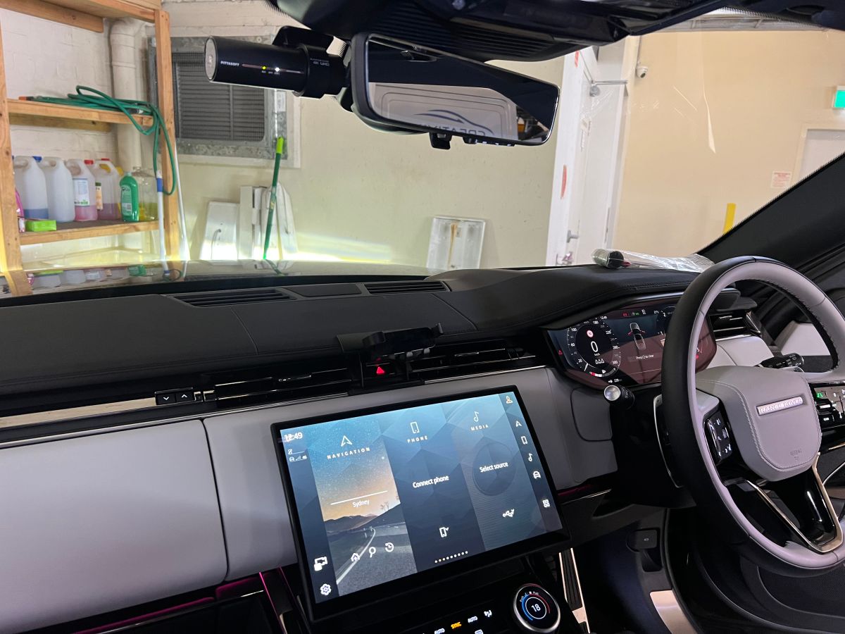 Range Rover 2023 BlackVue DR970X-2CH Dash Cams | Creative Installations