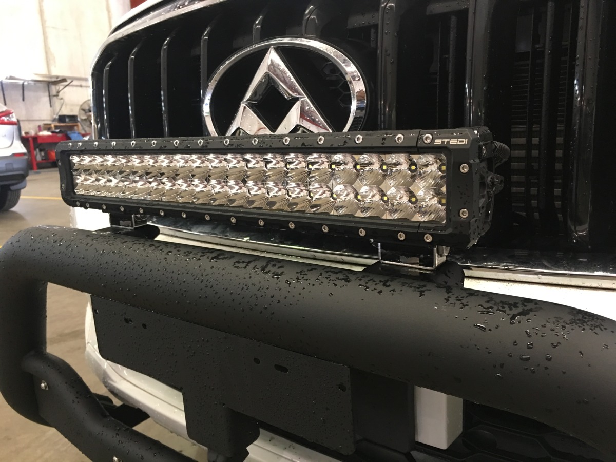 T60 2019 22" STEDI ST4K Double Row LED Light Bar Creative Installations