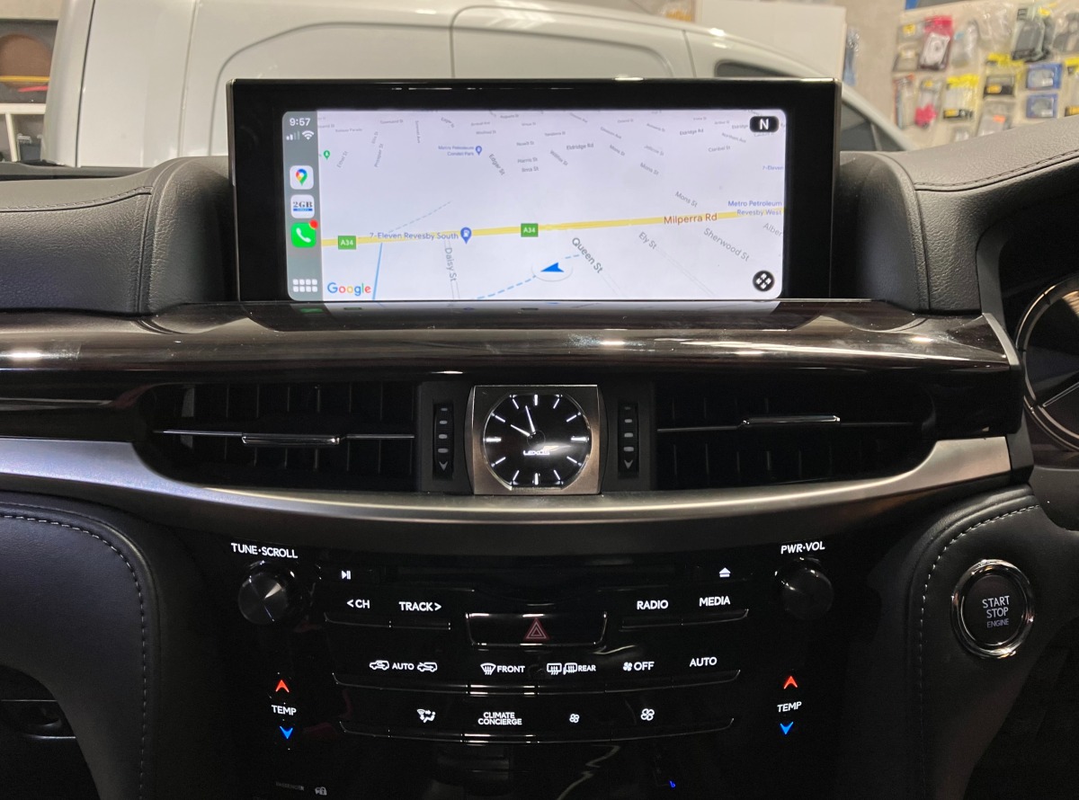 LX450d 2018 Apple CarPlay Upgrade Creative Installations