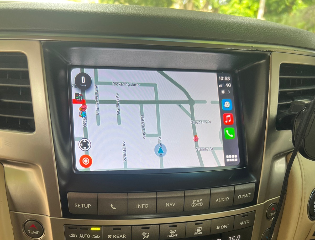 LX570 2013 Apple CarPlay Upgrade Creative Installations