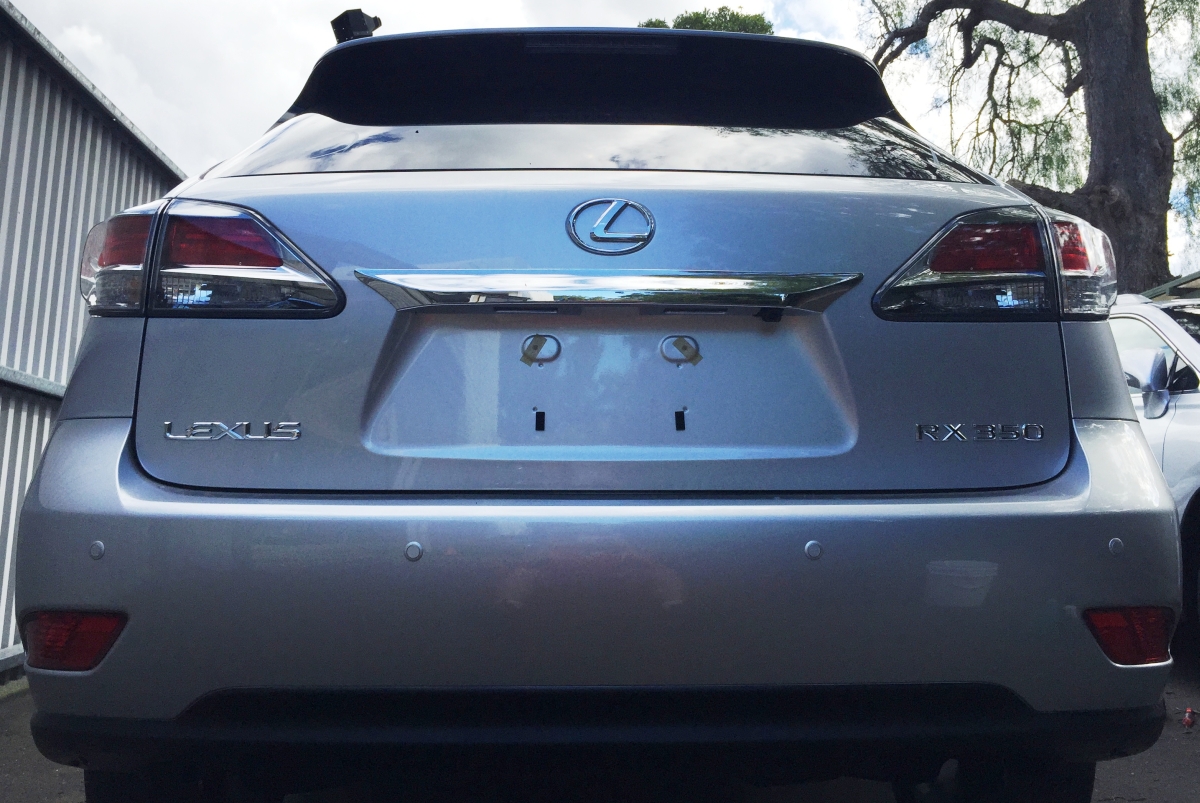 RX 350 2014 Reverse Parking Sensors Beeping Creative Installations