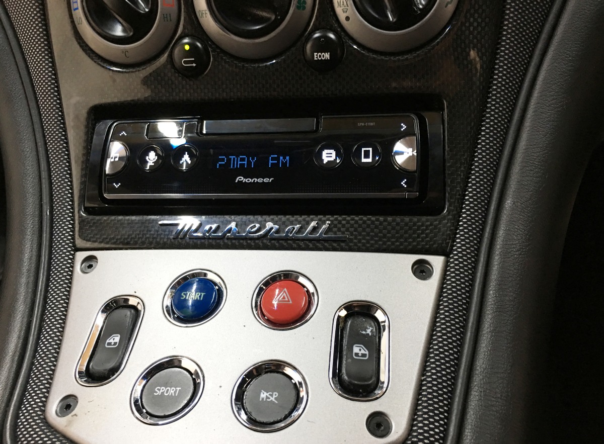 GranSport 2004 Pioneer SPH-C10BT Car Stereo | Creative Installations